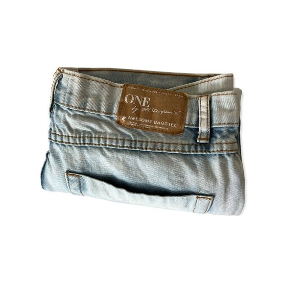 COPY - One Teaspoon Womens Awesome Baggies Low Waist Relaxed Leg Jeans Sz 28 - Picture 11 of 11